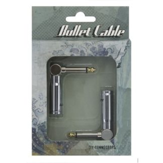 Bullet Cable Plugit - Kromi Hylsy - 90Kulma/90Kulma