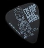 SIMPSONS Bad To The Bone plektra